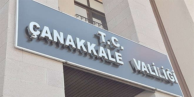 anakkale Valilii'nden yry aklamas