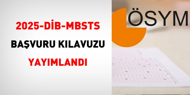 2025-DB-MBSTS: Bavuru klavuzu yaymland