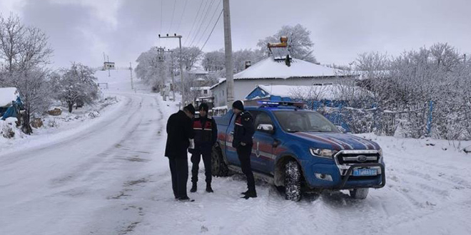 Kardan dolay temin edemedii olunun ilacn jandarma ulatrd