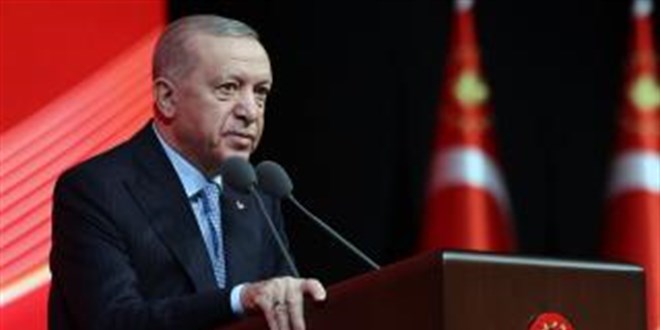 Erdoan: 2025 Bar Yl Olsun Temennisi