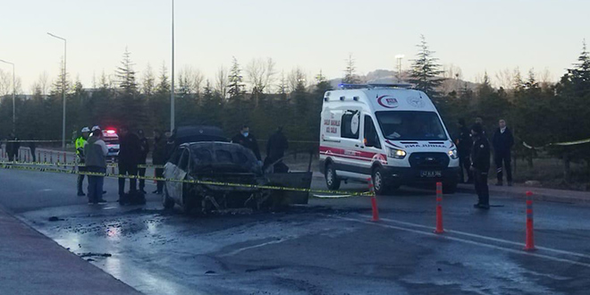 Konya'da arata kan yangnda bir bebek ve teyzesi ld