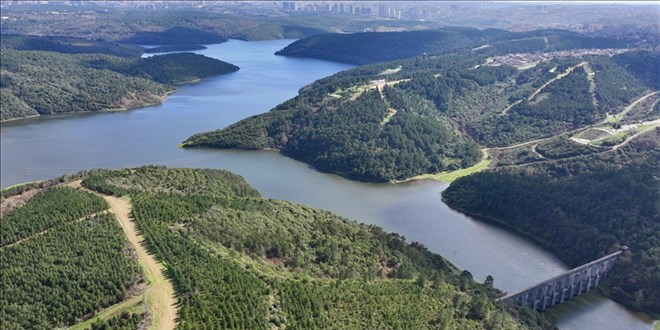 stanbul'da barajlarn doluluk oran yzde 75,73 oldu