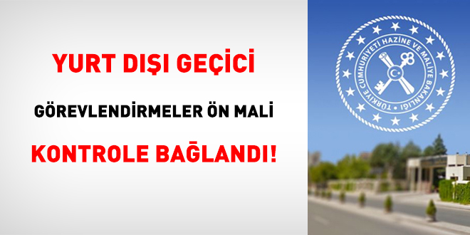 Yurt D Geici Grevlendirmeler n Mali Kontrole Baland!