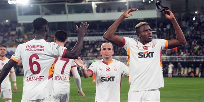 Galatasaray'dan kritik Alanyaspor galibiyeti