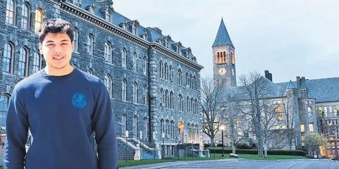 Liseli Emir'den byk baar: Cornell'den 80 bin dolar burs kazand