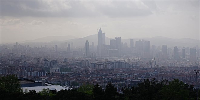 stanbul, 1 hafta l tozunun etkisinde kalacak