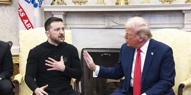 Trump ve Zelenskiy Enerji Atekesi zerinde Anlat