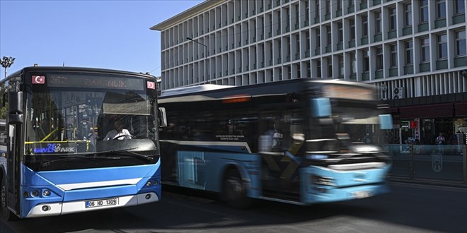 Bakentte baz otobs ve metro duraklar kapatld