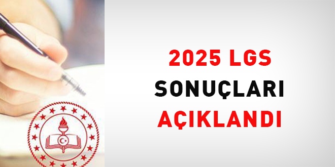 LGS tercih sonuçları açıklandı