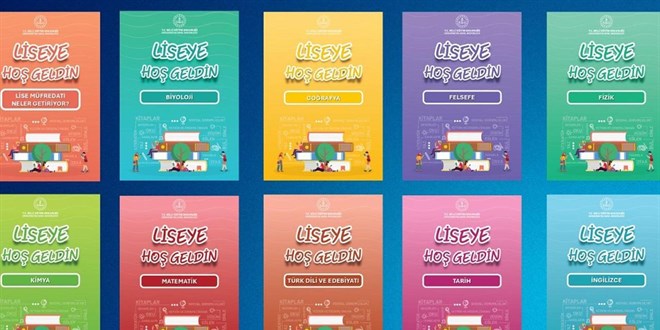 MEB'den öğrencilere 'Liseye Hoş Geldin' kitapları