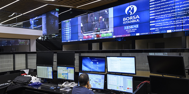 Borsa günü yüzde 1,92 değer kaybıyla kapattı