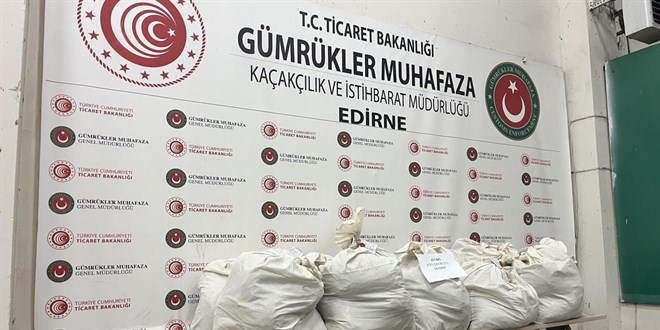 Kapıkule'de 113 kilogram uyuşturucu ele geçirildi