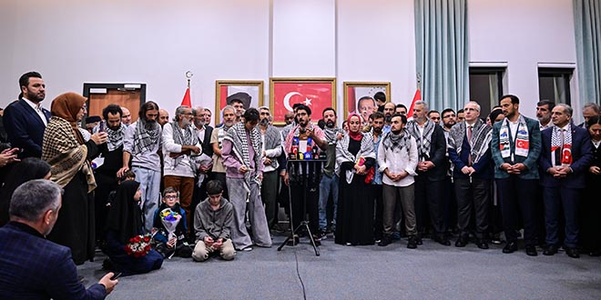 Sumud Filosu aktivisti 15 Türk vatandaşı İstanbul'da