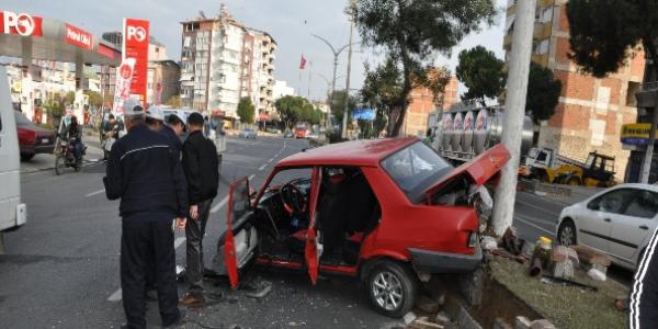 Nazilli'de trafik kazas; 5 yaral