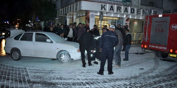 Hareket halindeki ara bomba gibi patlad