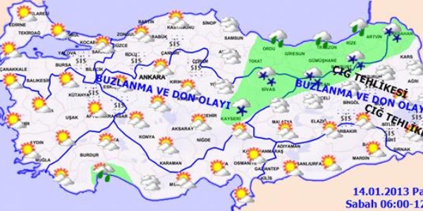 Yeni haftada havalar nasl olacak? - Harital