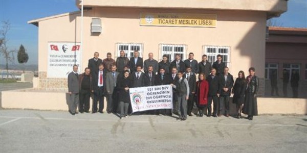 Soma Ticaret Meslek Lisesi'nde mesleki farkndalk kahvalts