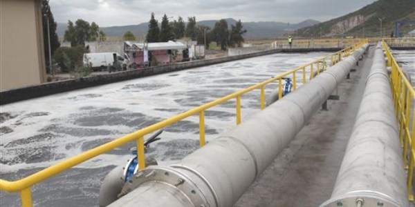 Akhisar Belediyesi atk su artma tesisi hizmete balad