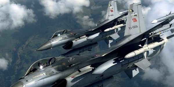 Diyarbakr'da F-16 pistten kt