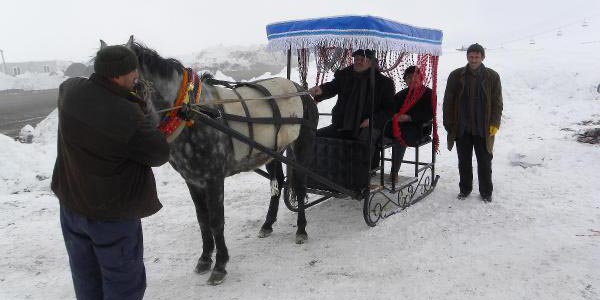 Erciyes Da'nda atl kzak turu