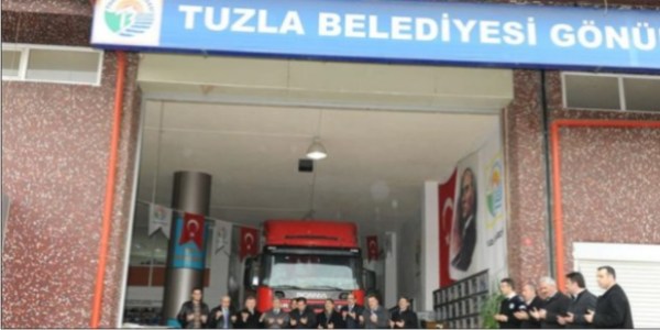 Tuzla'dan 2. yardm TIR' gnderildi