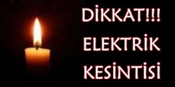 Dzce'de elektrik kesintisi