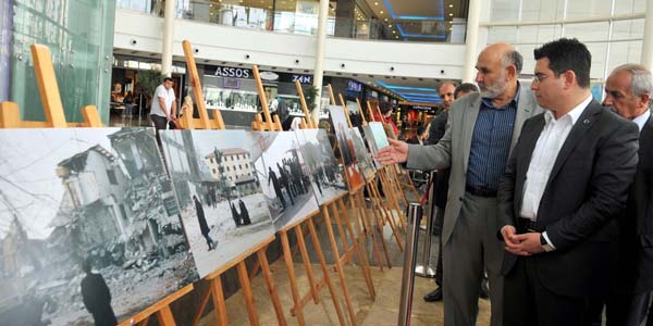 Deprem acs fotoraf karelerinde