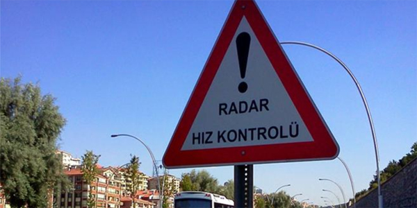 Dikkat! Radar ensenizde