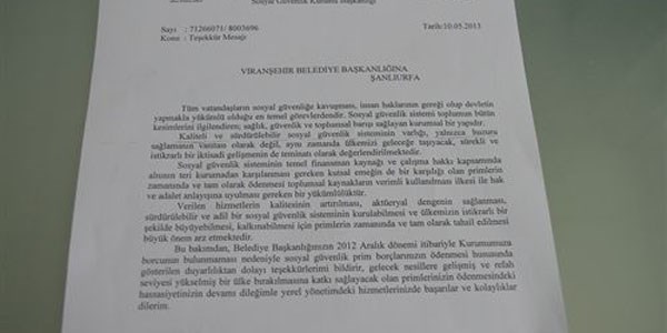 Viranehir Belediyesi borsuz belediye