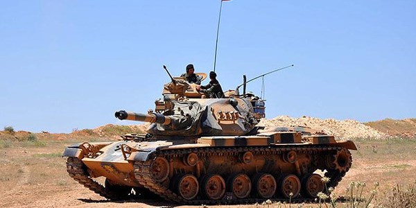 Suriye snrnda askeri eitim