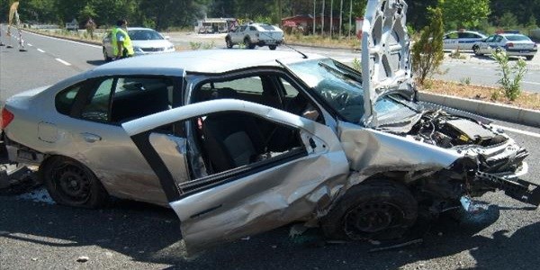 Marmaris'te trafik kazas 5 kii yaraland