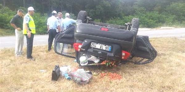 AK Parti Belediye Bakan kaza yapt : 1'i ar 5 yaral