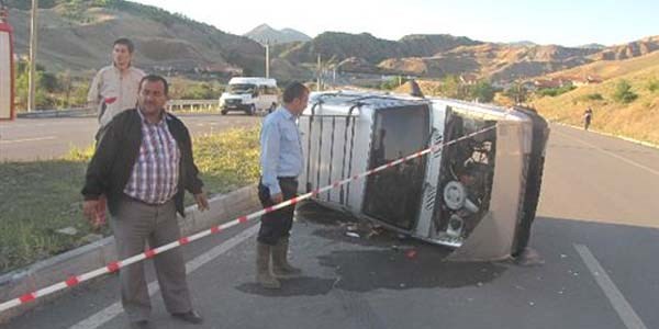 skilip'te trafik kazalar: 8 yaral