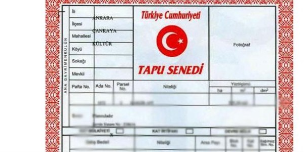 200 yllk tapu hasreti sona erdi