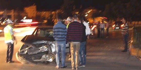 Erzurum'da trafik kazas: 2 yaral