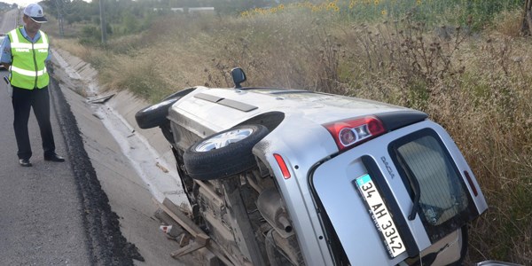 orlu'da trafik kazas: 3 yaral