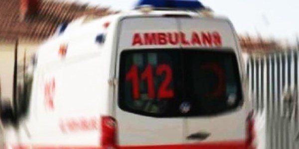 Ambulansta dourduu bebei hastanede brakp kat