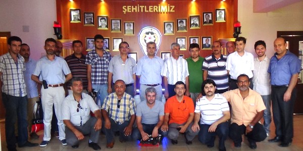 Mersin'de ayn polisleri dllendirildi