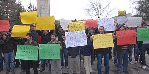 Bingl'de su protestosunda 10 sana dava