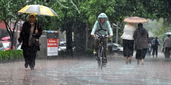 Yamurla beraber serin hava geliyor