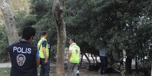 Gezi Park'nda huzur uygulamas