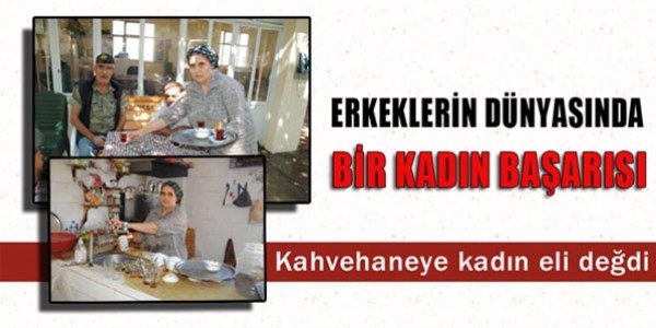 Kahvehaneye kadn eli dedi