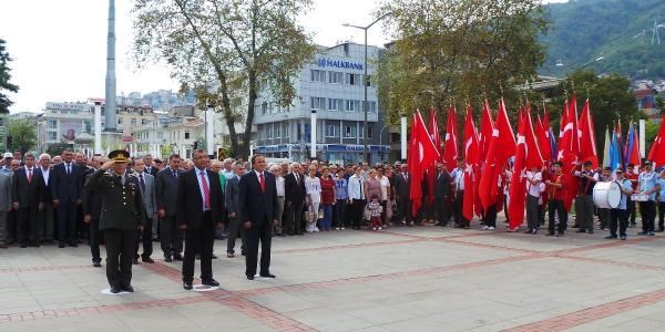 Atatrk'n Ordu'yu ziyaretinin 89'uncu yl dnm kutland