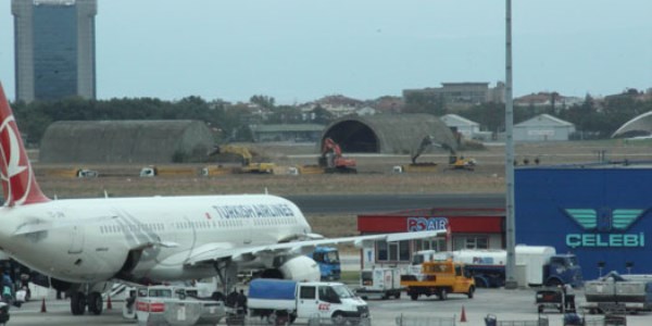 Atatrk Havaliman'nda top mermisi bulundu