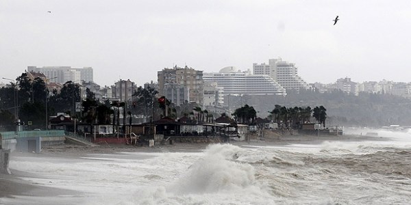 Meteoroloji'den Akdeniz'de frtna uyars