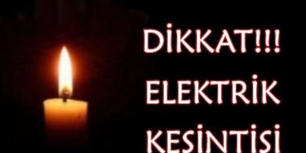 Eskiehir'de elektrik kesintisi