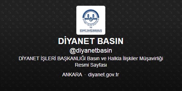 Diyanet: O fotoraftaki bakann olu deil