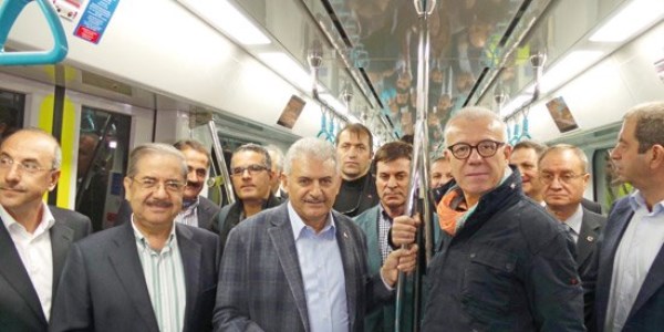 Marmaray'da ilk sefer gazetecilere