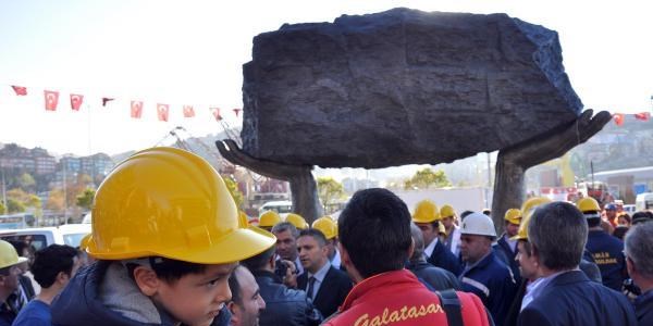 Zonguldak'ta madenci ant ald