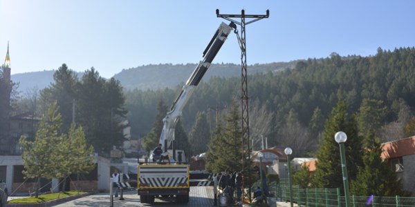 Gbel'e yeni elektrik hatt